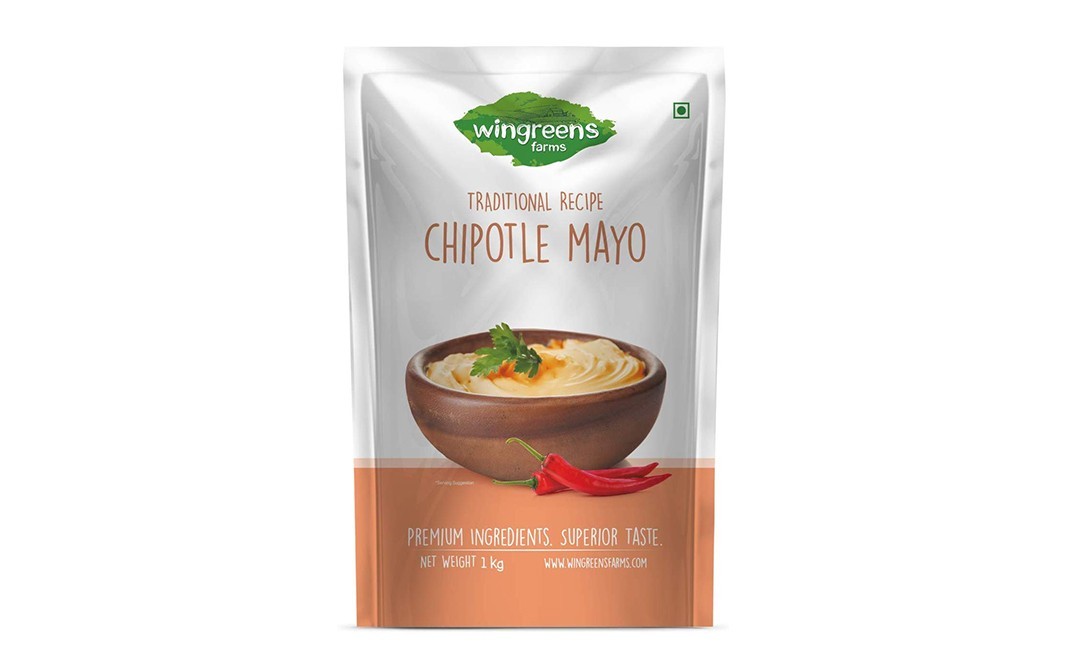 Wingreens Farms Traditional Recipe Chipotle Mayo   Pack  1 kilogram